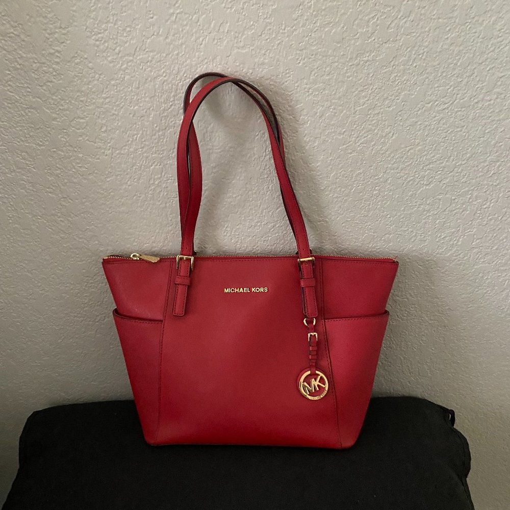 Michael Kors Small Red Tote